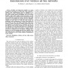 OMNeT++-Based Cross-Layer Simulator for Content Transmission over Wireless Ad Hoc Networks