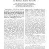 On a Practical Distributed Source Coding Scheme for Wireless Sensor Networks