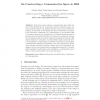 On Constructing a Communicative Space in HRI