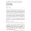 On disclosure risk analysis of anonymized itemsets in the presence of prior knowledge