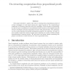 On extracting computations from propositional proofs (a survey)