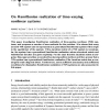 On Hamiltonian realization of time-varying nonlinear systems