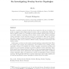 On investigating overlay service topologies