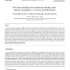 On noise masking for automatic missing data speech recognition: A survey and discussion