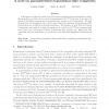 On Parameterized Exponential Time Complexity