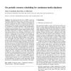 On Periodic Resource Scheduling for Continuous Media Databases