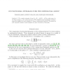 On polynomial integrals over the orthogonal group