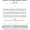 On resource allocation in fading multiple-access channels-an efficient approximate projection approach