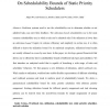 On Schedulability Bounds of Static Priority Schedulers