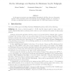 On the Advantage over Random for Maximum Acyclic Subgraph