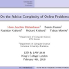 On the Advice Complexity of Online Problems
