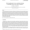 On the application of cross correlation function to subsample discrete time delay estimation