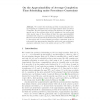 On the Approximability of Average Completion Time Scheduling under Precedence Constraints