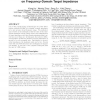 On the bound of time-domain power supply noise based on frequency-domain target impedance