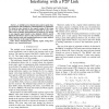 On the Capacity of the 2-user Gaussian MAC Interfering with a P2P Link