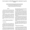 On the Complexity of a Self-Stabilizing Spanning Tree Algorithm for Large Scale Systems