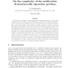 On the complexity of the multivariate Sturm-Liouville eigenvalue problem