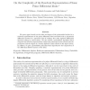 On the complexity of the resolvent representation of some prime differential ideals