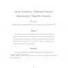 On the Consistency of Bayesian Function Approximation Using Step Functions
