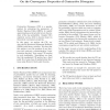 On the Convergence Properties of Contrastive Divergence