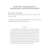 On the Effects of Signal Acuity in a Multi-Alternative Model of Decision Making