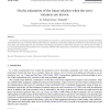 On the estimation of the linear relation when the error variances are known