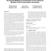 On-the-fly multiparty computation on the cloud via multikey fully homomorphic encryption