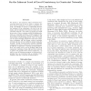 On the Inherent Level of Local Consistency in Constraint Networks