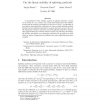 On the Linear Stability of Splitting Methods