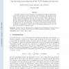 On the long time behavior of the TCP window size process