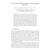 On the Noise Model of Support Vector Machines Regression