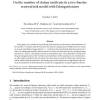 On the number of claims until ruin in a two-barrier renewal risk model with Erlang mixtures