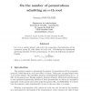 On the Number of Permutations Admitting an m-th Root