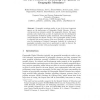 On the Problem of Identifying the Quality of Geographic Metadata