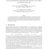 On the Representation of Band-Dominant Functions on the Sphere Using Finitely Many Bits