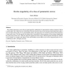On the singularity of a class of parametric curves
