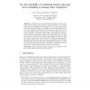 On the Suitability of Combining Feature Selection and Resampling to Manage Data Complexity