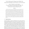 On the Systematic Measurement Matrix for Compressed Sensing in the Presence of Gross Errors