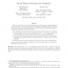 On the Theory of Average Case Complexity