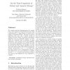 On the Time-Complexity of Robust and Amnesic Storage
