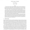 On the unity of duality