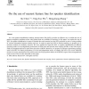 On the use of nearest feature line for speaker identification