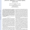 On the use of packet scheduling in self-optimization processes: Application to coverage-capacity optimization