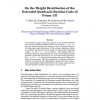 On the Weight Distribution of the Extended Quadratic Residue Code of Prime 137