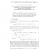 On Weighted Structured Total Least Squares