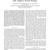 One-pass computation-aware motion estimation with adaptive search strategy