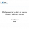 Online compression of cache-filtered address traces