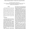 Online Selecting Discriminative Tracking Features Using Particle Filter