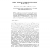 Online Shopping Using a Two Dimensional Product Map