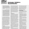 Ontologies' KISSES in Standardization